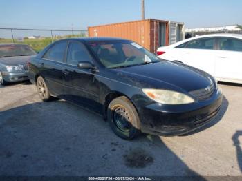  Salvage Toyota Camry