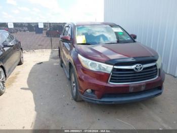  Salvage Toyota Highlander