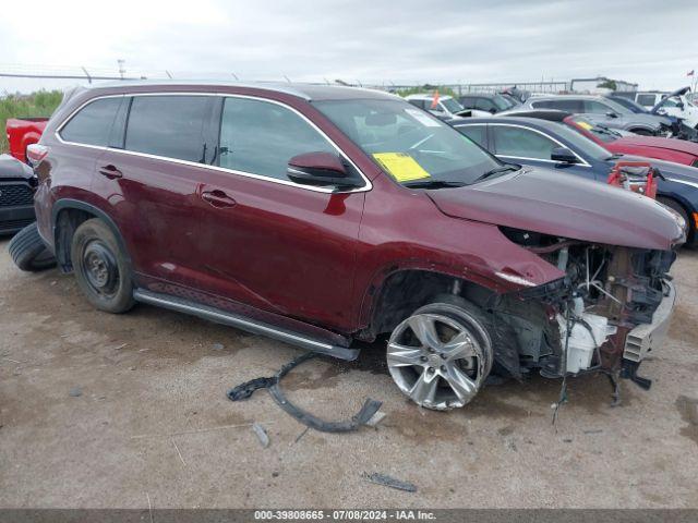  Salvage Toyota Highlander