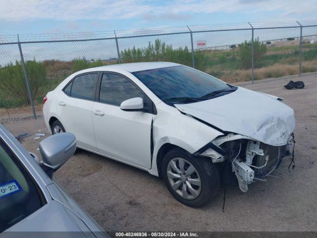  Salvage Toyota Corolla