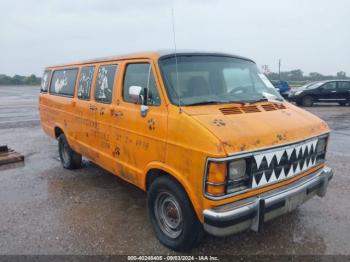  Salvage Dodge Ram Wagon