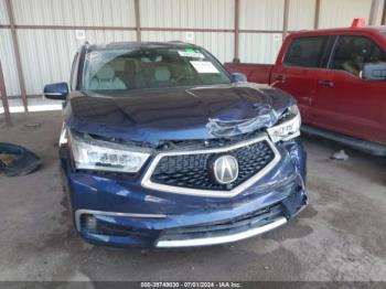  Salvage Acura Mdx Sport Hybrid