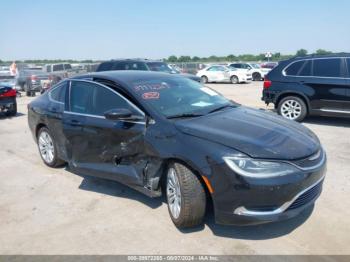  Salvage Chrysler 200