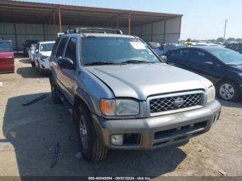  Salvage Nissan Pathfinder