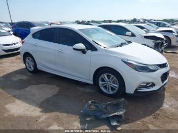  Salvage Chevrolet Cruze