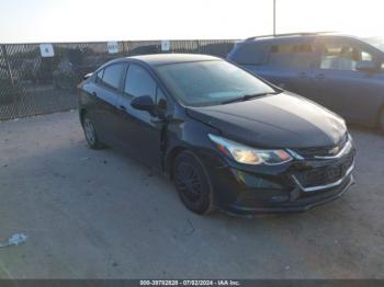  Salvage Chevrolet Cruze