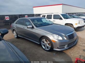  Salvage Mercedes-Benz E-Class