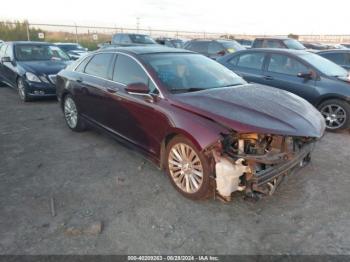  Salvage Lincoln MKZ