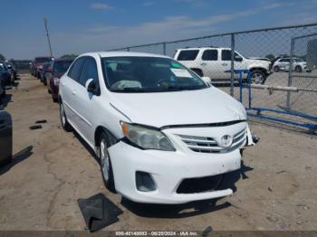  Salvage Toyota Corolla