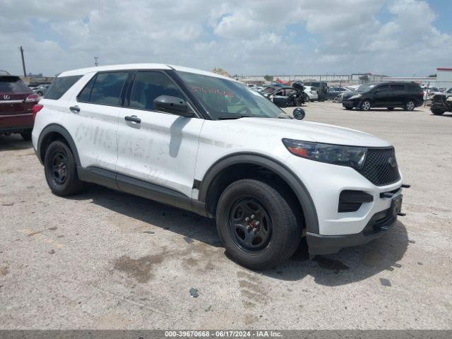  Salvage Ford Police Interceptor Utilit