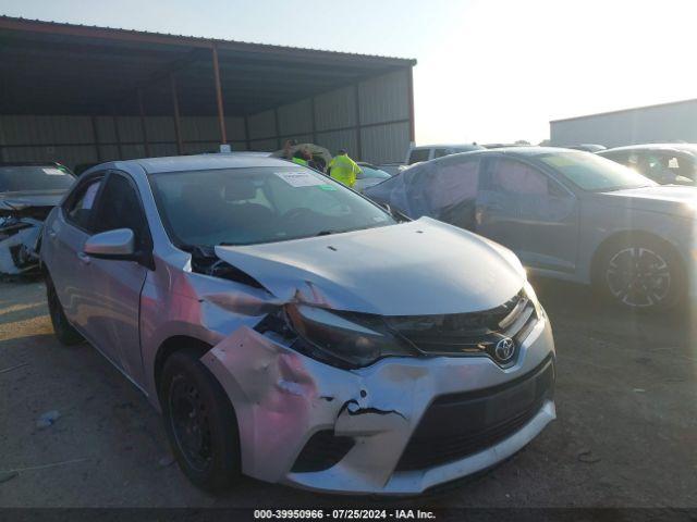  Salvage Toyota Corolla