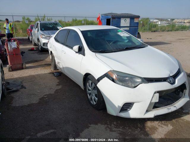  Salvage Toyota Corolla