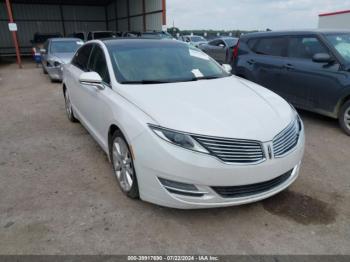  Salvage Lincoln MKZ