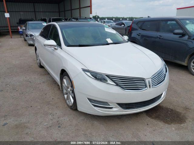  Salvage Lincoln MKZ