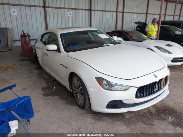  Salvage Maserati Ghibli