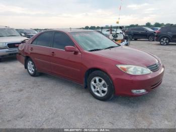  Salvage Toyota Camry