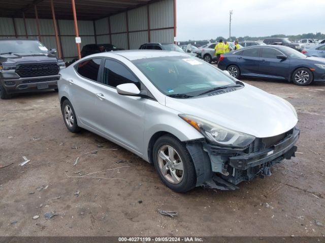  Salvage Hyundai ELANTRA