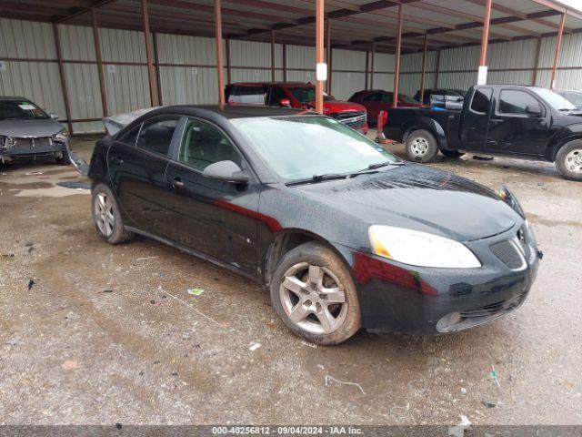  Salvage Pontiac G6