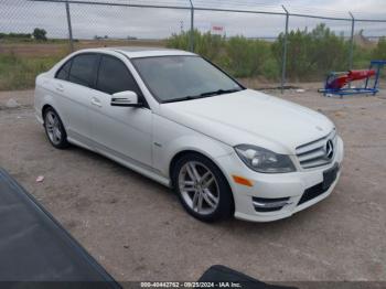  Salvage Mercedes-Benz C-Class