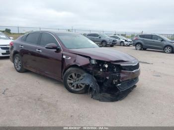  Salvage Kia Optima