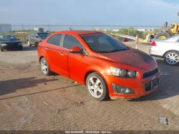  Salvage Chevrolet Sonic