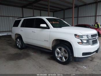  Salvage Chevrolet Tahoe