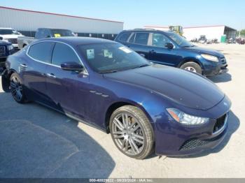  Salvage Maserati Ghibli