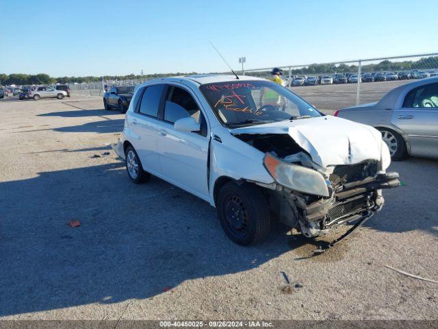  Salvage Chevrolet Aveo