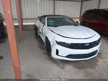  Salvage Chevrolet Camaro