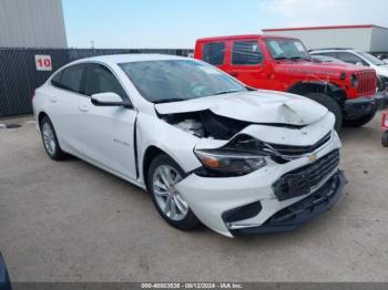  Salvage Chevrolet Malibu