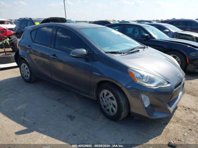  Salvage Toyota Prius c