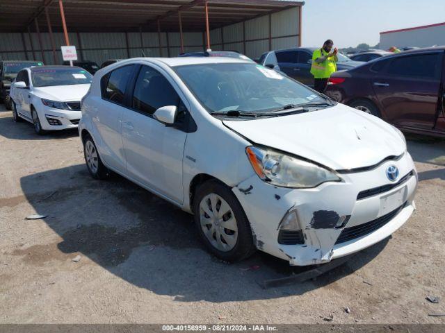  Salvage Toyota Prius c