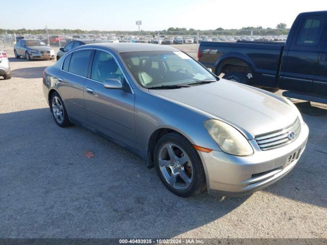  Salvage INFINITI G35