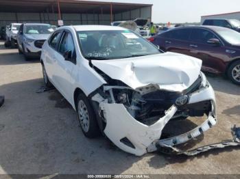  Salvage Toyota Corolla