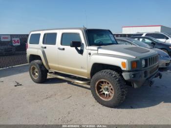  Salvage HUMMER H3 Suv