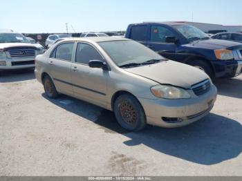  Salvage Toyota Corolla