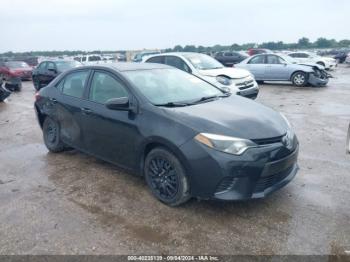  Salvage Toyota Corolla