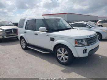  Salvage Land Rover LR4