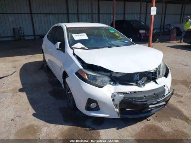  Salvage Toyota Corolla