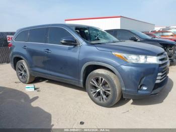  Salvage Toyota Highlander