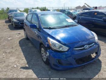  Salvage Hyundai ACCENT