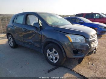  Salvage Chevrolet Trax