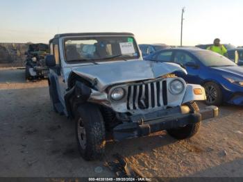  Salvage Jeep Wrangler