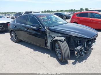  Salvage INFINITI Q50