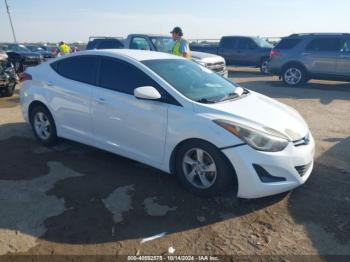  Salvage Hyundai ELANTRA