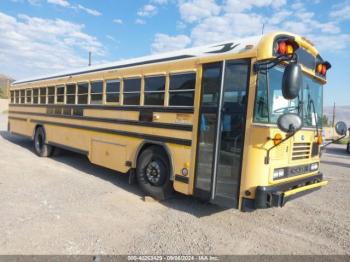  Salvage Blue Bird School Bus   Transit Bus