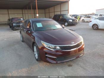  Salvage Kia Optima