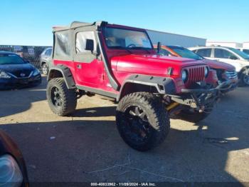  Salvage Jeep Wrangler