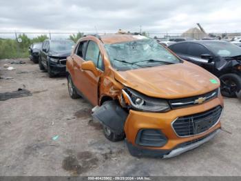  Salvage Chevrolet Trax