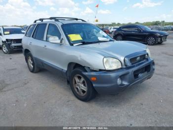  Salvage Hyundai SANTA FE